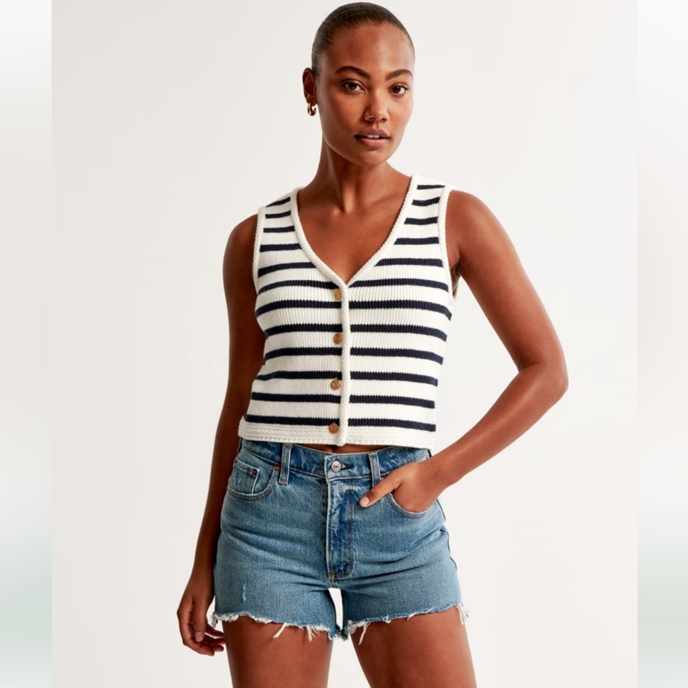 Abercrombie & Fitch Blue Denim Jean Shorts